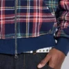 Adrenaline Checked Zip Hoodie
