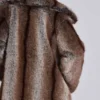 Agyness Brown Faux Fur Coat