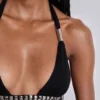 Anora Cut-Out Mini Dress in Black