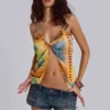 Brilar Beaded Chiffon Top