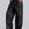 Ash Faux Leather Colossus Trousers