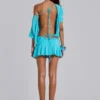 Azurae Studded Backless Top
