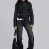 Bedrock Waxed Hooded Denim Jacket