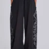 Black Baggy Blade Joggers