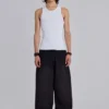 Black Baggy Cuffed Monster Joggers