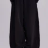 Black Baggy Monster Joggers