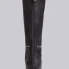 Black Brooke Boxing Boot