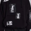 Black Devoted Patch Hoodie