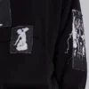 Black Devoted Patch Hoodie