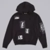 Black Devoted Patch Hoodie