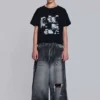 Black Eroded XL Colossus Jeans