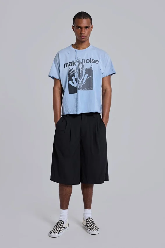 Black Goliath Tailored Baggy Shorts