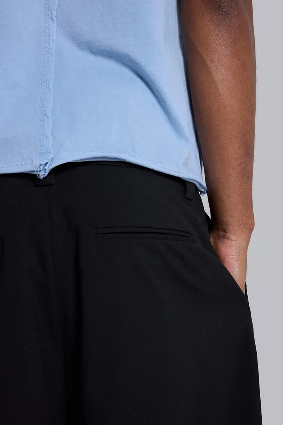Black Goliath Tailored Baggy Shorts