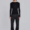 Black Jude Bootcut Jeans