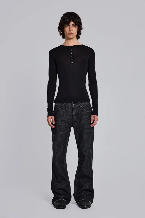 Black Jude Bootcut Jeans