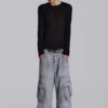 Black Mist Long Sleeve Top