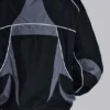 Black Panelled Vapor Jacket