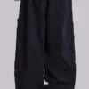 Black Parachute Cargo Pants