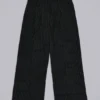 Black Pinstripe Goliath Suit Pants