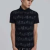Black Riff Polo Shirt