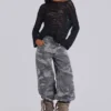 Black Stray Knit