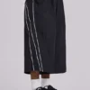 Black Vapor 3/4 Shorts
