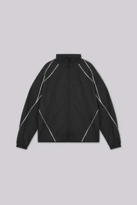 Black Vapor Tracksuit Top