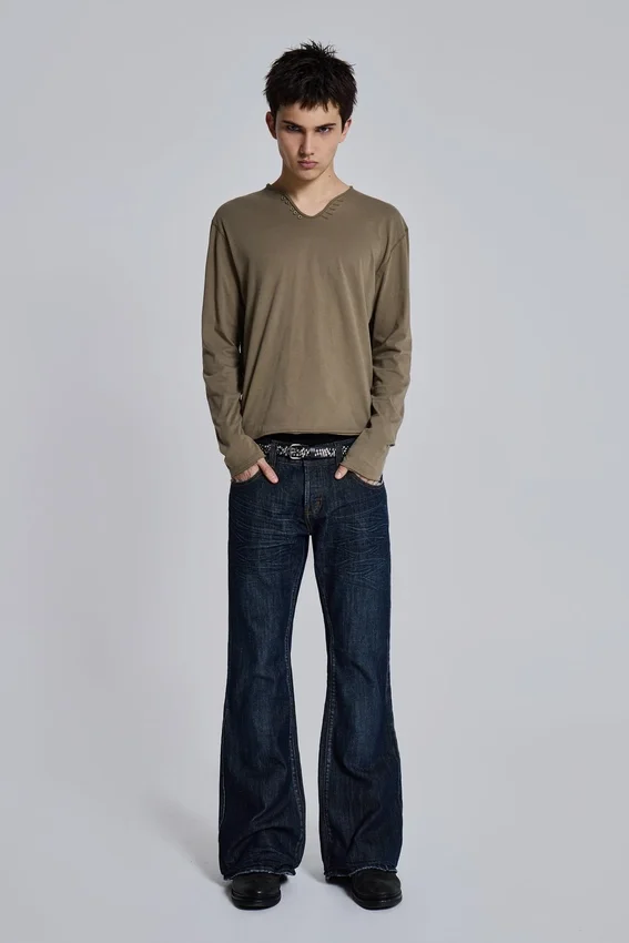 Blue Jude Bootcut Jeans