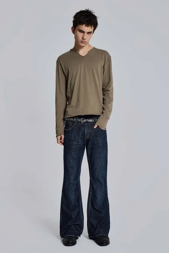 Blue Jude Bootcut Jeans