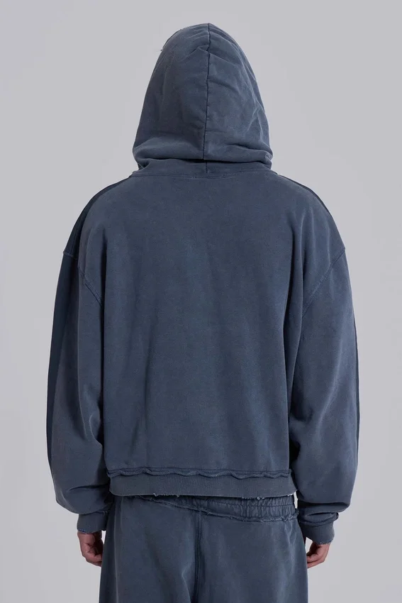 Blue Sporty Baggy Monster Hoodie