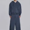 Blue Sporty Baggy Monster Hoodie