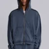 Blue Sporty Baggy Monster Hoodie