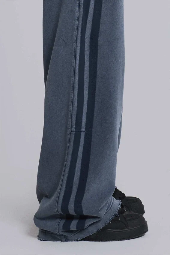 Blue Sporty Baggy Monster Joggers