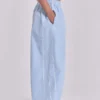 Blue Vapor Tracksuit Bottoms