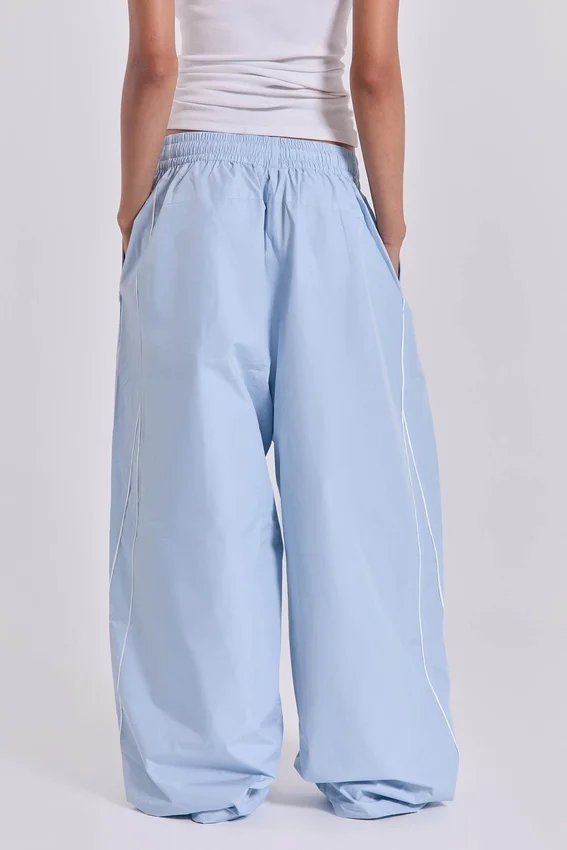 Blue Vapor Tracksuit Bottoms