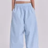 Blue Vapor Tracksuit Bottoms