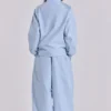 Blue Vapor Tracksuit Bottoms