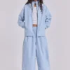 Blue Vapor Tracksuit Bottoms