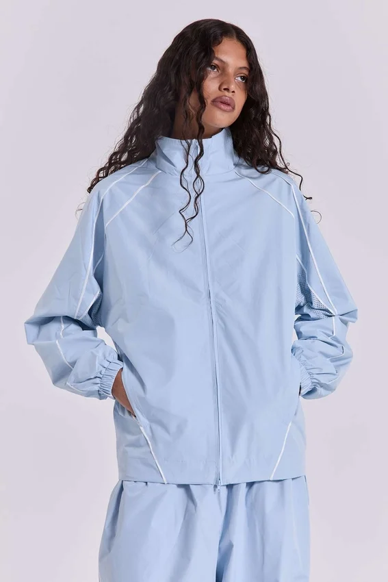 Blue Vapor Tracksuit Top