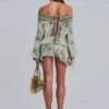 Breccia Embellished Mini Dress