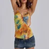 Brilar Beaded Chiffon Top