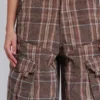 Brown Check Cadet Shorts