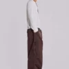 Brown Parachute Cargo Pants