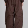 Brown Vapor Tracksuit Bottoms