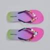 Button Ombre Flip Flops
