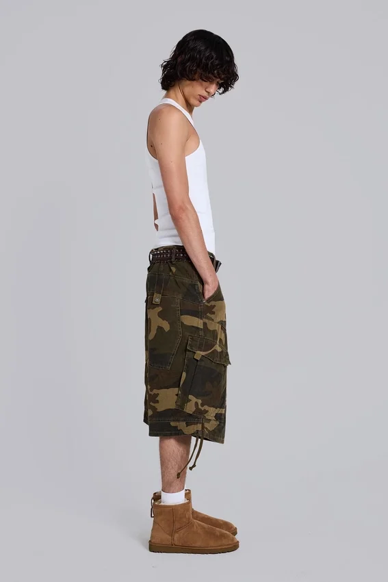 Cadet Camo Baggy Shorts