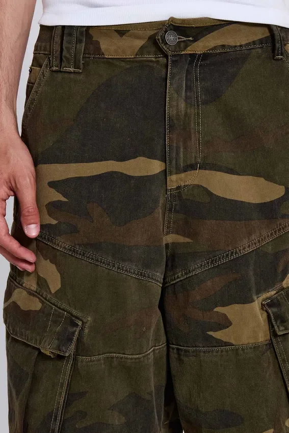 Cadet Camo Baggy Shorts