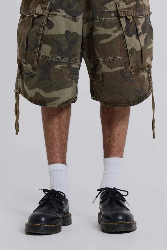 Cadet Camo Baggy Shorts