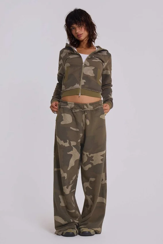 Camo Baggy Monster Joggers
