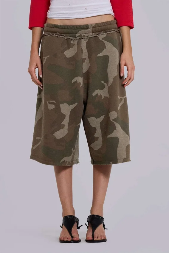 Camo Monster Jogger Shorts